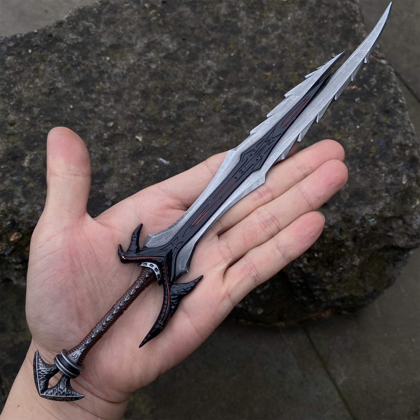 1/6 Scale Skyrim Daedric Weapon Metal Collection