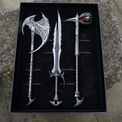 1/6 Scale Skyrim Daedric Weapon Metal Collection