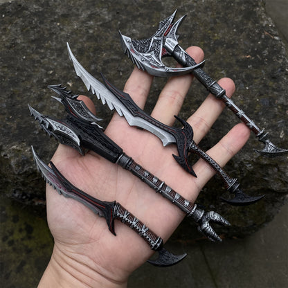 1/6 Scale Skyrim Daedric Weapon Metal Collection