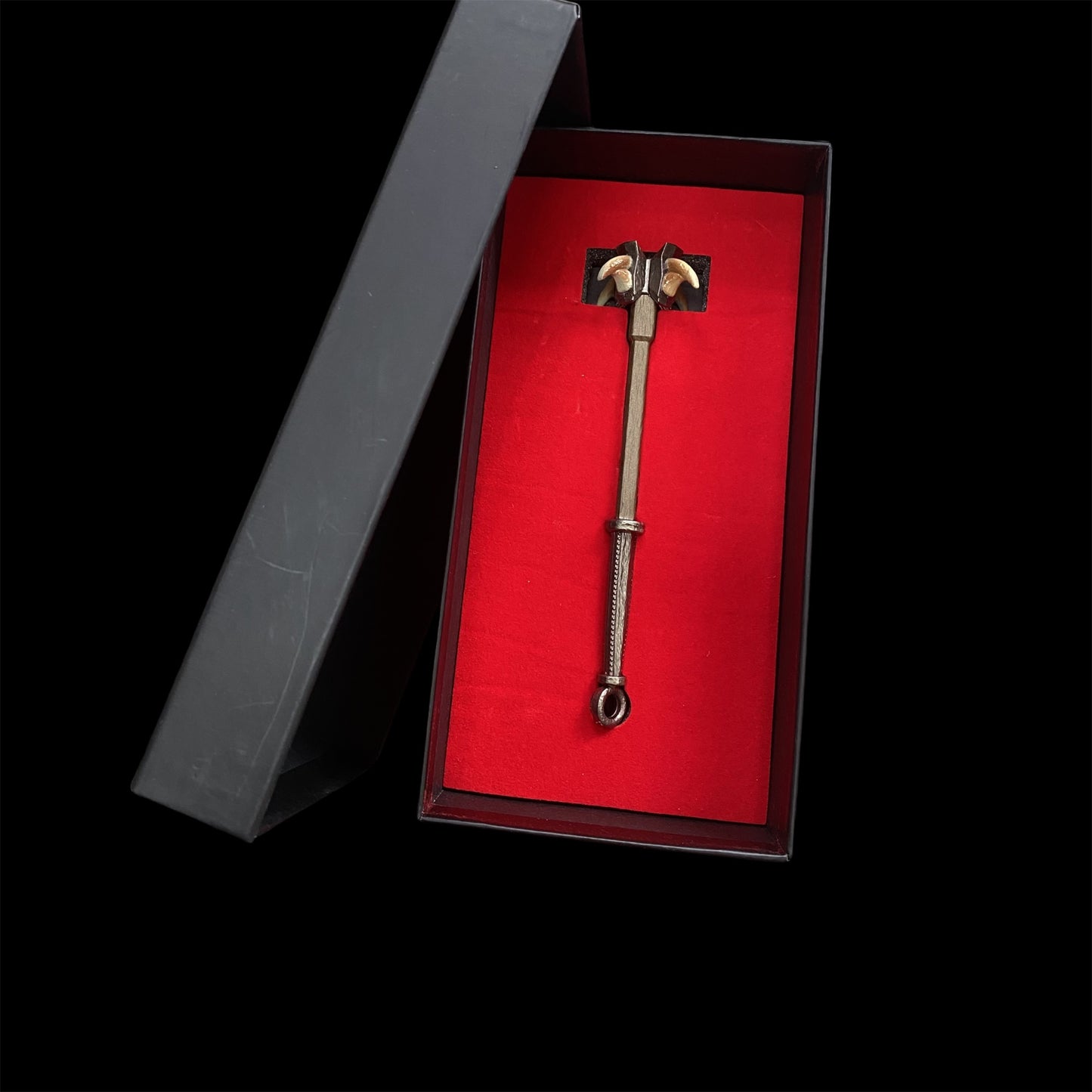 1/6 Scale Skyrim Dragon Bone Weapon Metal Miniatures