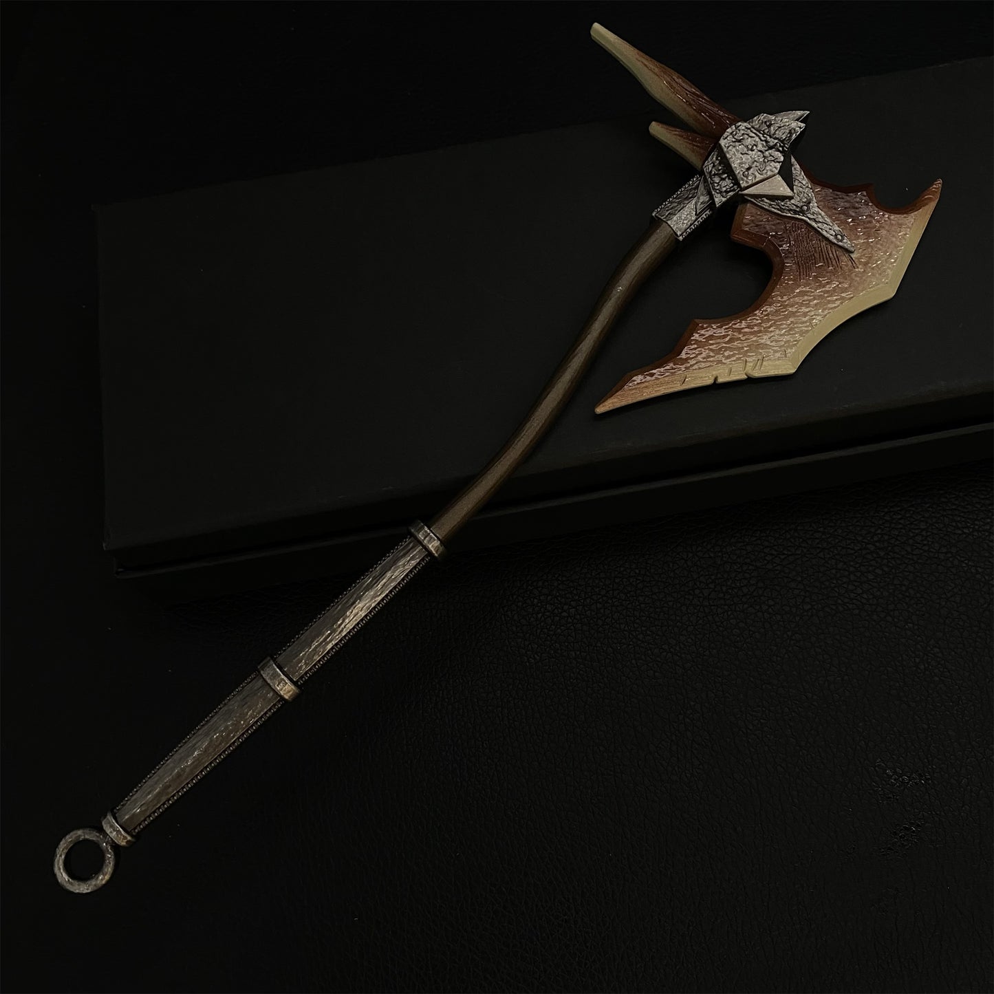 1/6 Scale Skyrim Dragon Bone Weapon Metal Miniatures