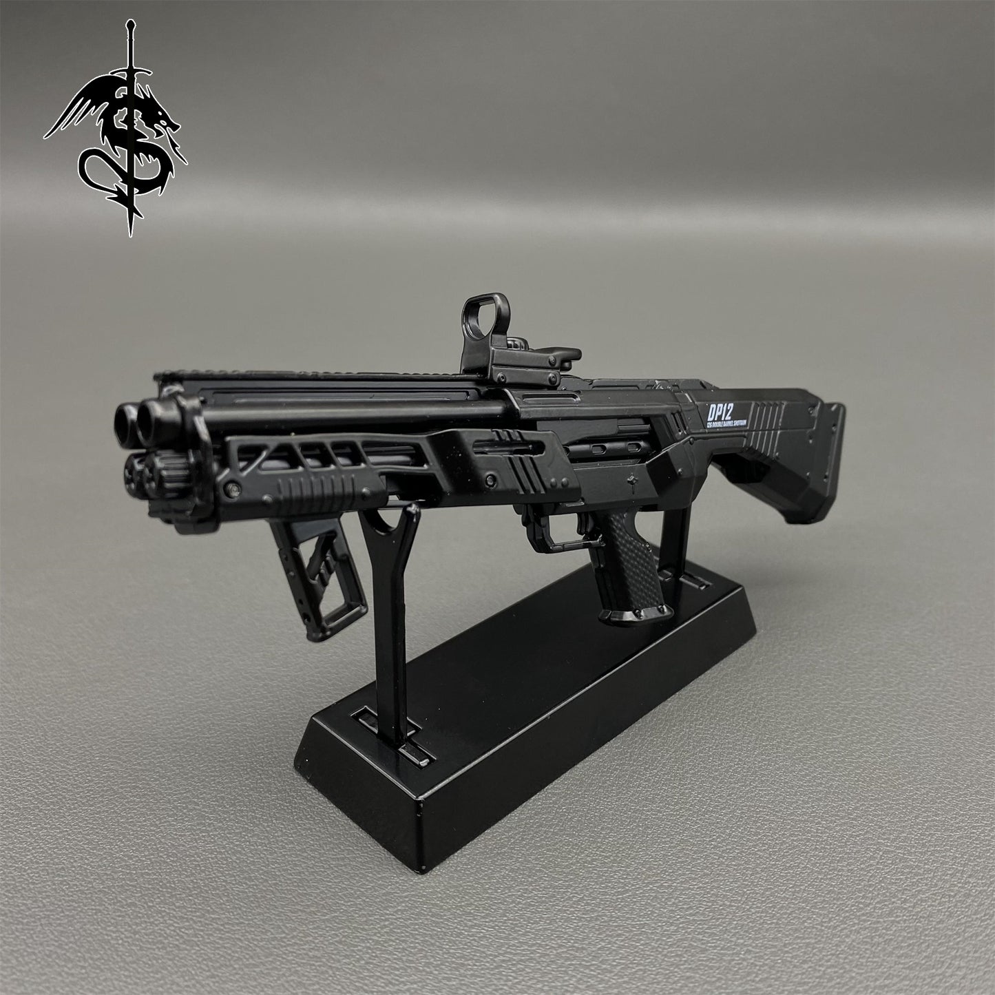 1:6 Arena Breakout Metal Tiny DP12 Double Barrel Shotgun Miniature
