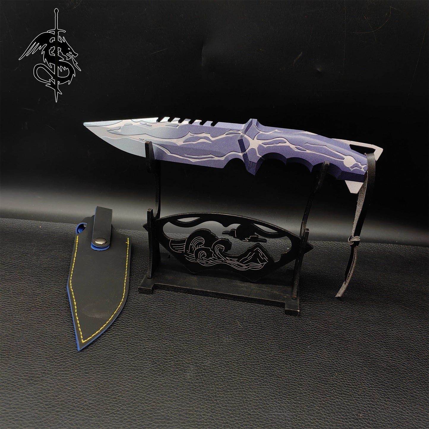 Metal Smite Knife Blunt Blade Game Knife