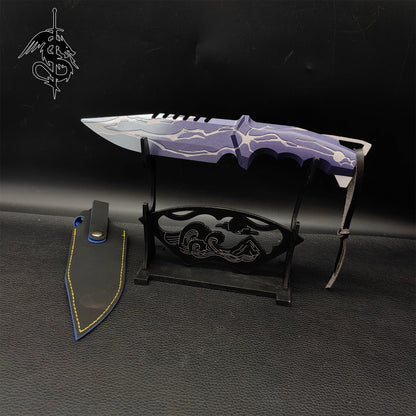 Metal Smite Knife Blunt Blade Game Knife