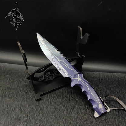 Metal Smite Knife Blunt Blade Game Knife