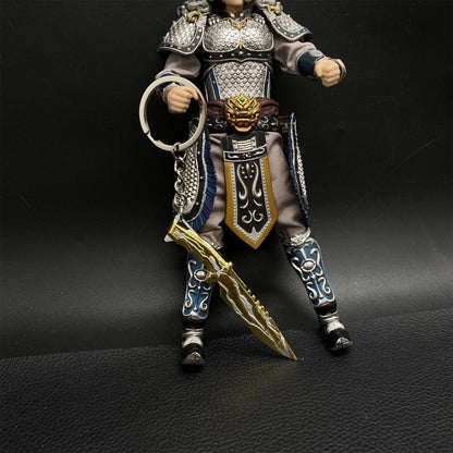 Metal Mini Smite Knife Keychain