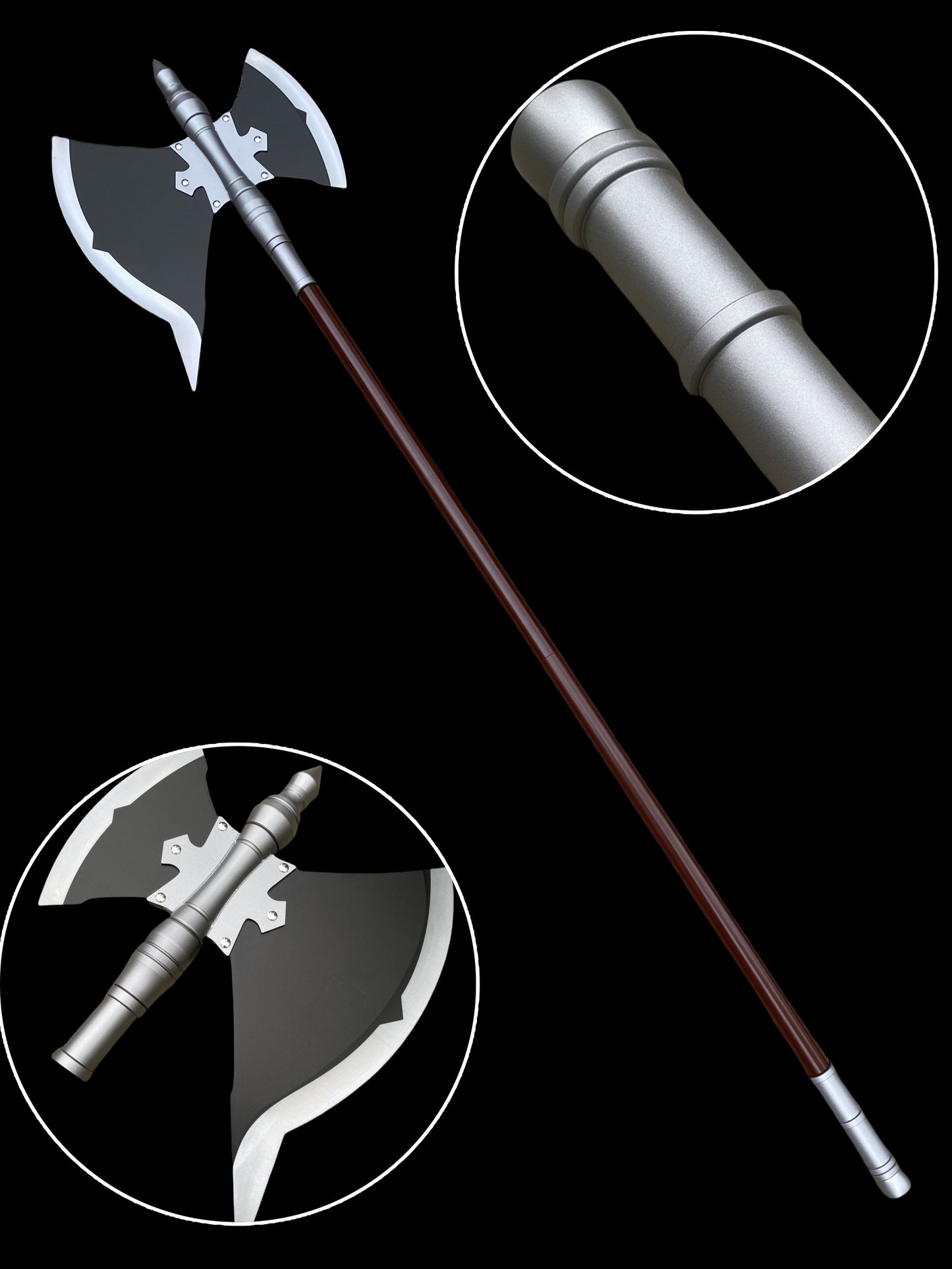 61.8" Stark Tomahawk Axe Anime Cosplay Prop