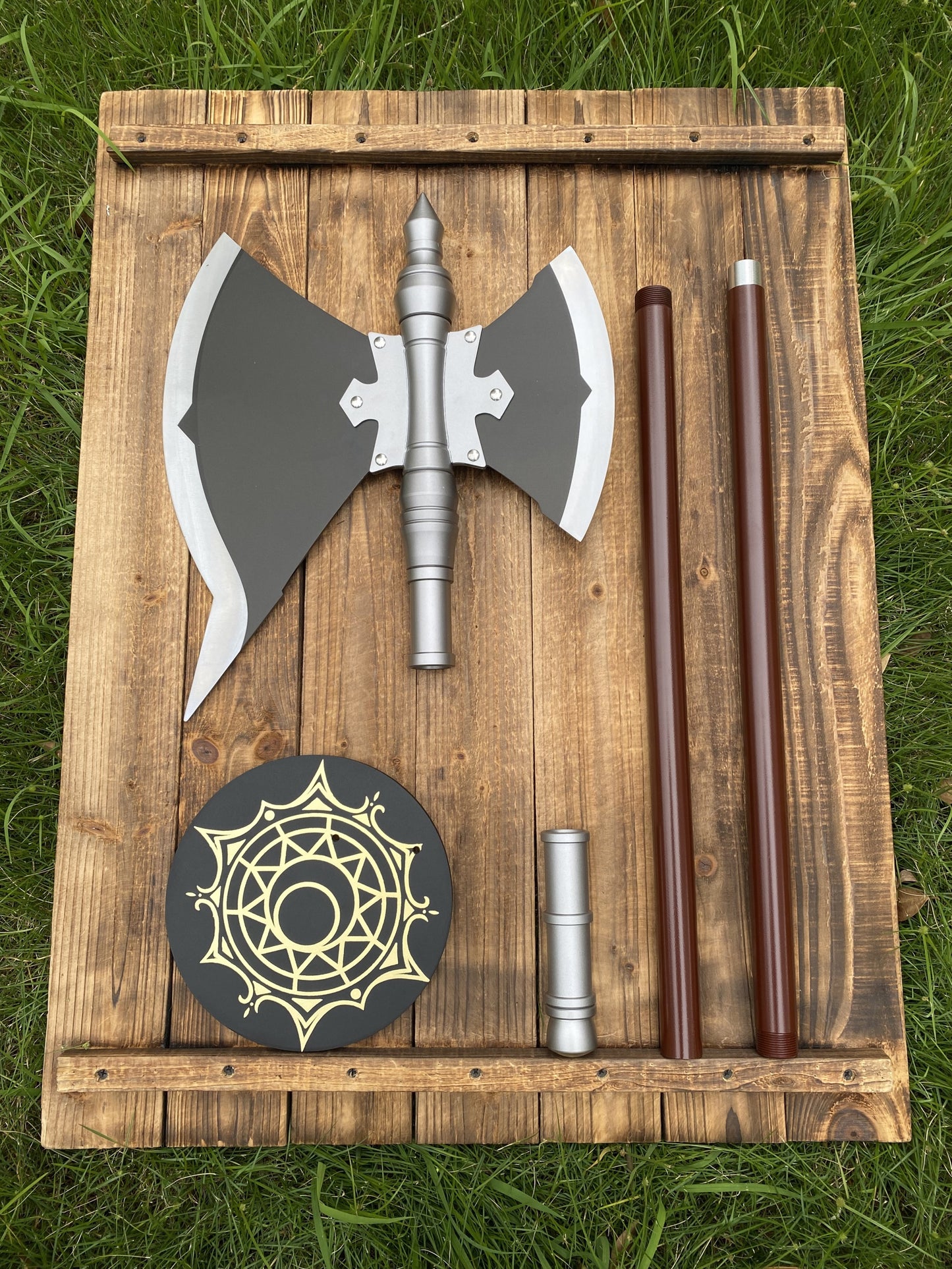61.8" Stark Tomahawk Axe Anime Cosplay Prop
