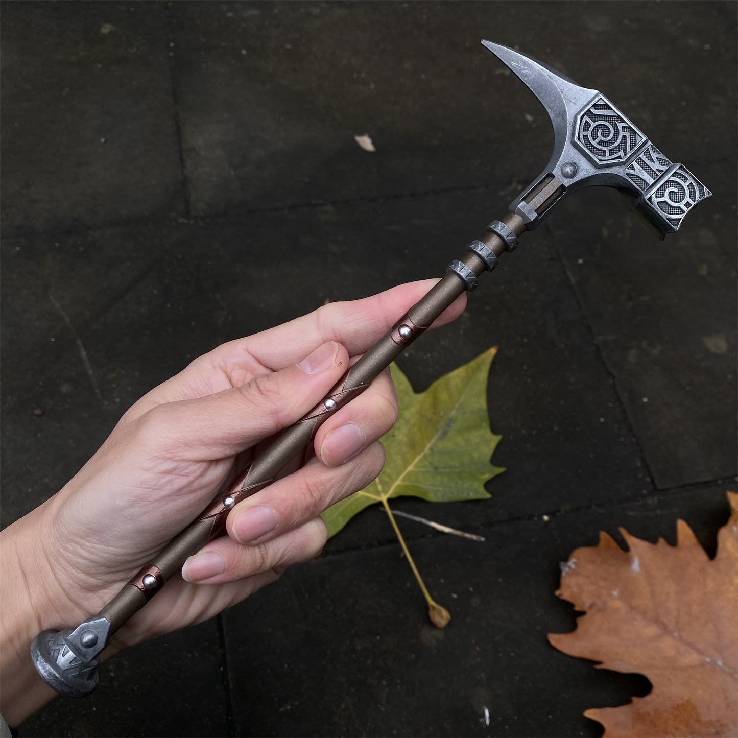 Daedric Steel Dragonbone Weapon Metal Replica Collection