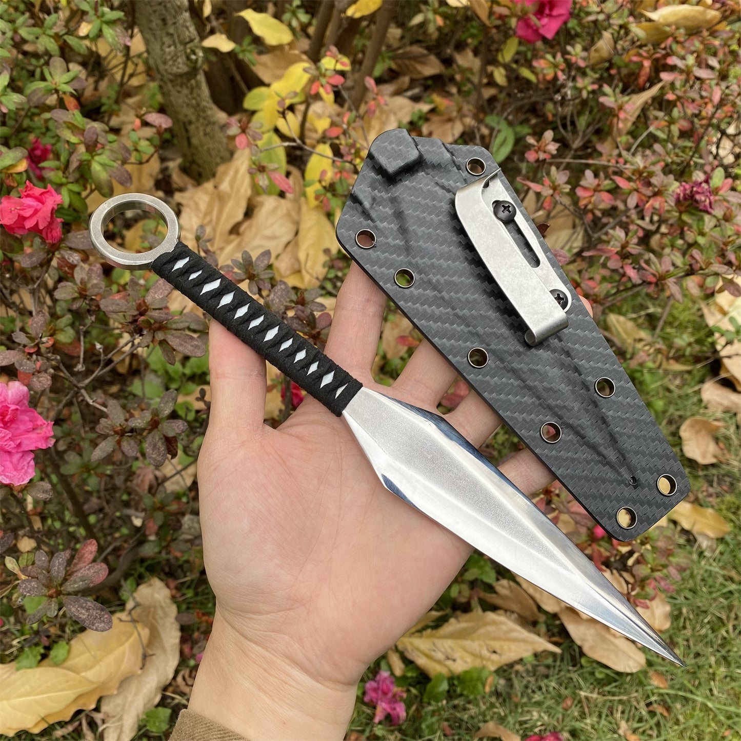 Handmade Steel Ghost of Yotei Atsu Kunai  Metal Replica