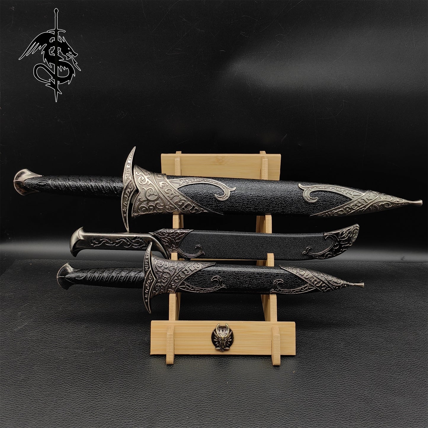 Steel Bilbo Baggins Sword Thranduil Sword Blunt Blade Display Weapon