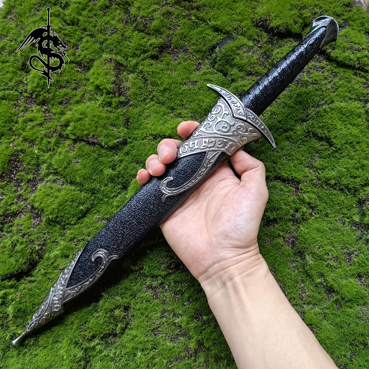 Steel Bilbo Baggins Sword Thranduil Sword Blunt Blade Display Weapon