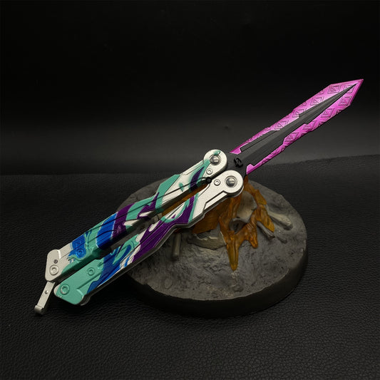 Cool Warbalde Phantom Strike Butterfly Knife Replica