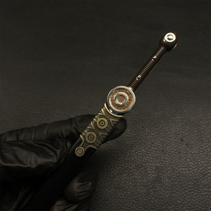 Sun And Moon Double Sword Metal Miniature