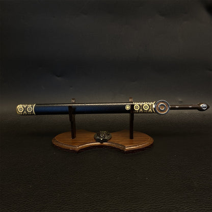 Sun And Moon Double Sword Metal Miniature