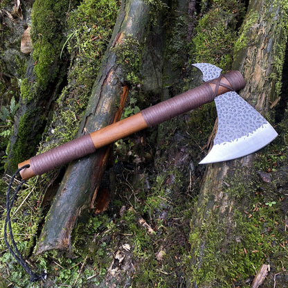 Hand-Forged Flying Axe Cool Camping Outdoor Survival Throwing Axe