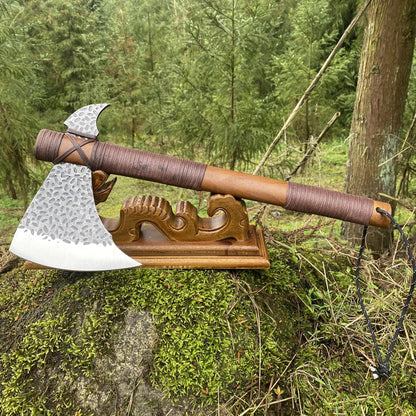 Hand-Forged Flying Axe Cool Camping Outdoor Survival Throwing Axe