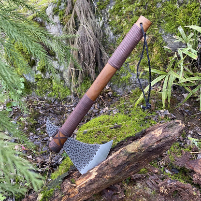 Hand-Forged Flying Axe Cool Camping Outdoor Survival Throwing Axe