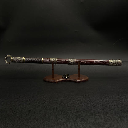 Ancient Chinese Style Swords Tiny Sword Metal Replica Collection