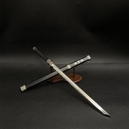 Ancient Chinese Style Swords Tiny Sword Metal Replica Collection