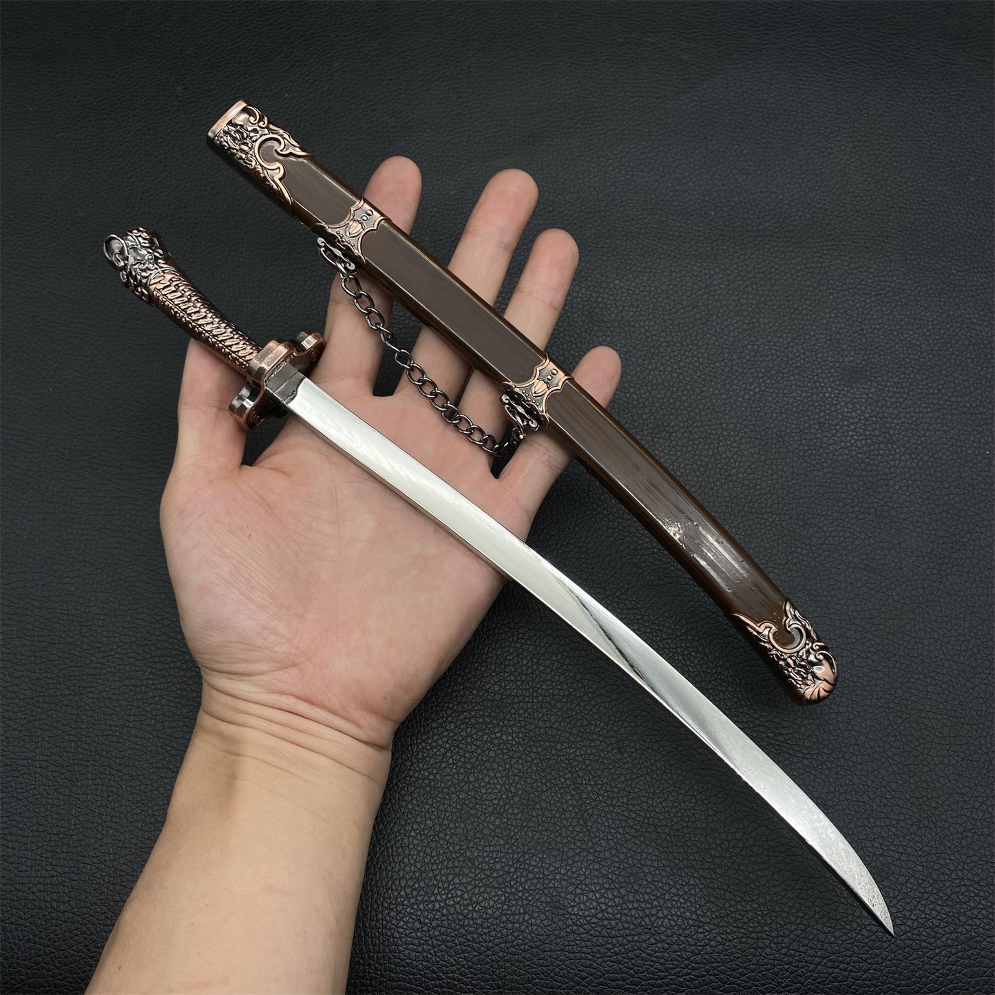 Ancient Chinese Style Swords Tiny Sword Metal Replica Collection