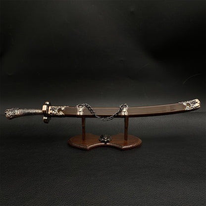 Ancient Chinese Style Swords Tiny Sword Metal Replica Collection
