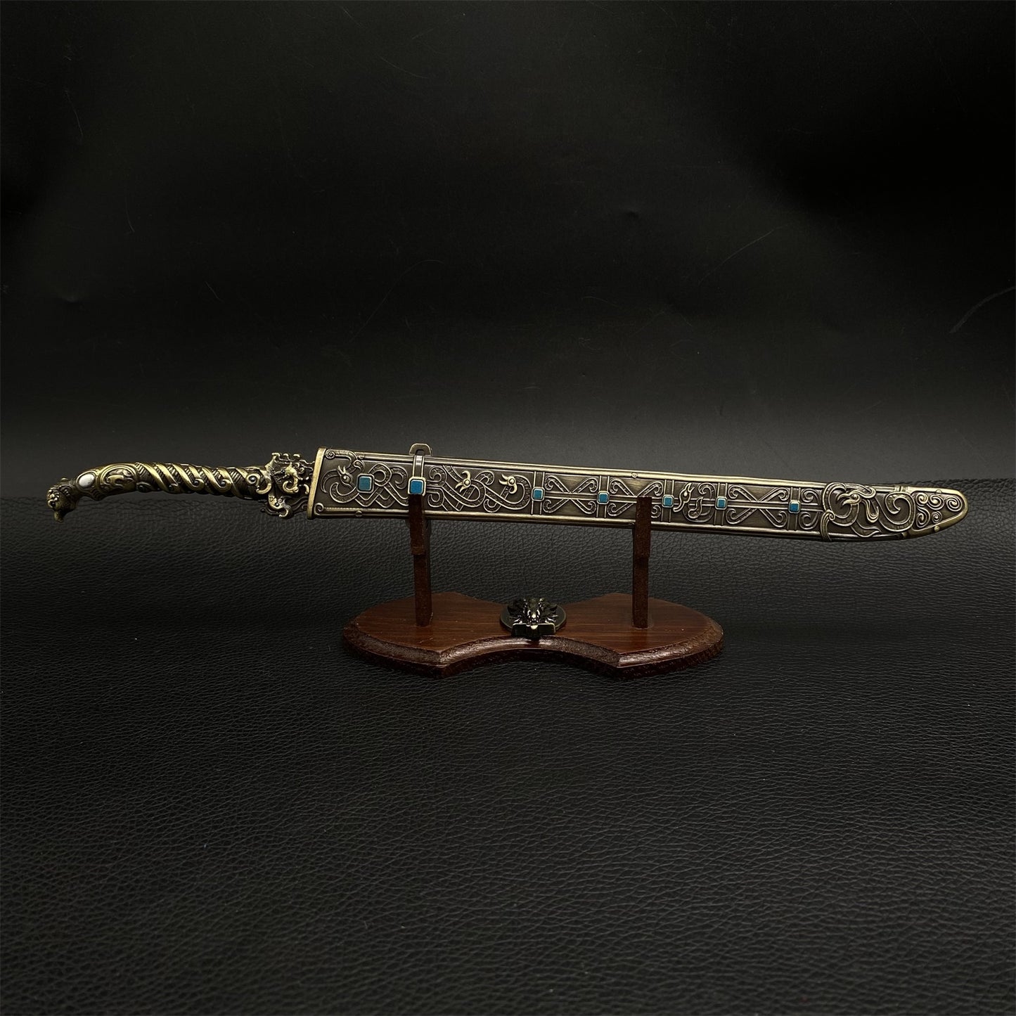 Ancient Chinese Style Swords Tiny Sword Metal Replica Collection