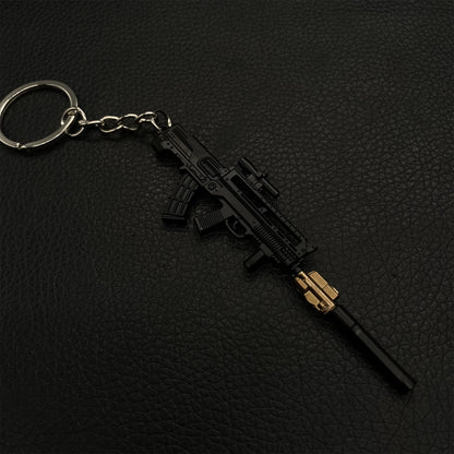 Tiny T95-1 Metal Gun Keychain