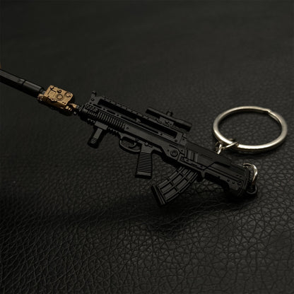 Tiny T95-1 Metal Gun Keychain