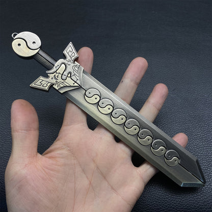 Chinese Ancient Tai Chi Bagua Sword Metal Replica