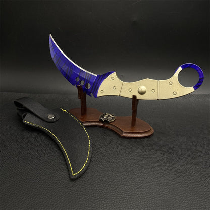 Alloy Talon Karambit Blunt Knife Props