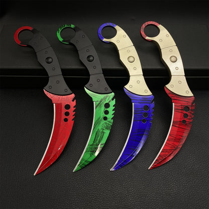 Alloy Talon Karambit Blunt Knife Props