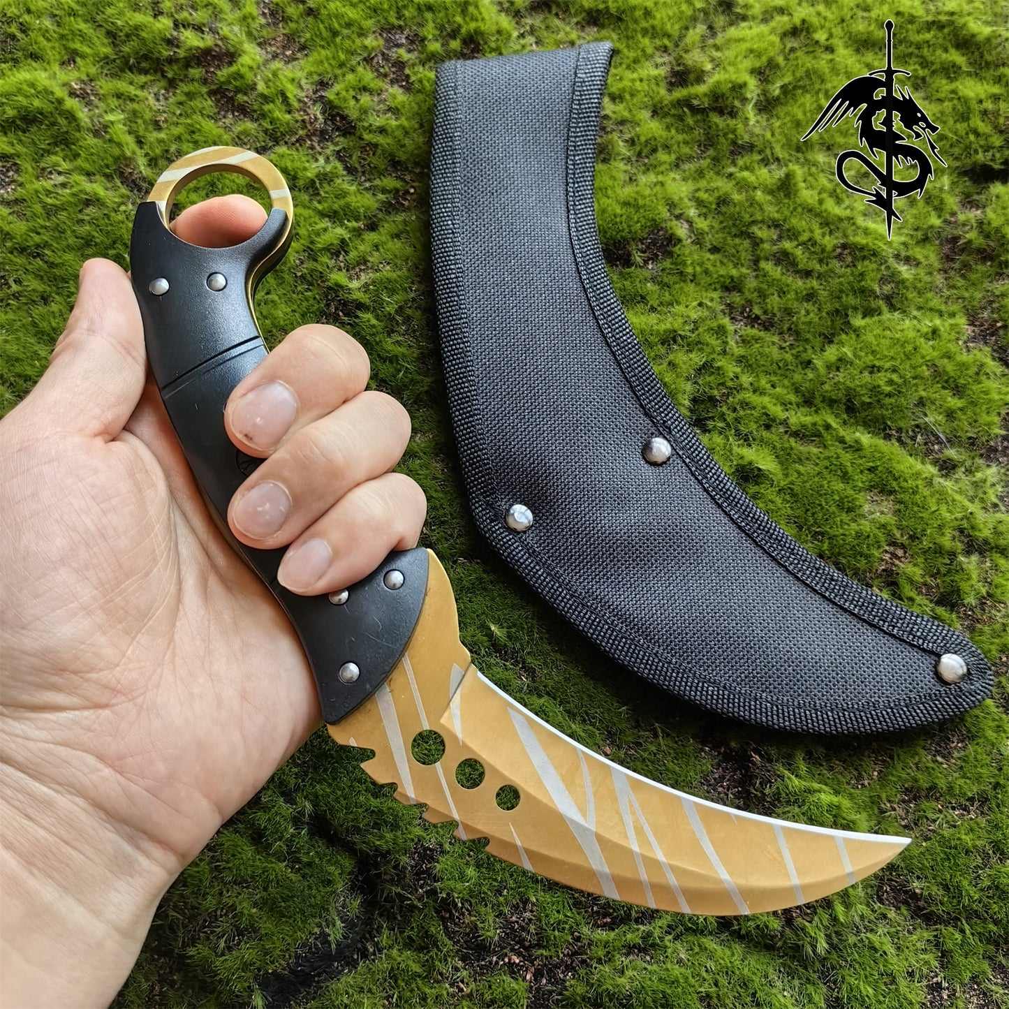 Steel Talon Karambit Sharp Knife Props