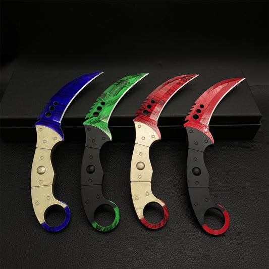 Alloy Talon Karambit Blunt Knife Props