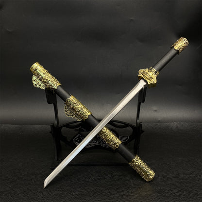 Mini Steel Tang Sword Hand-Forged Tea Knife Replica