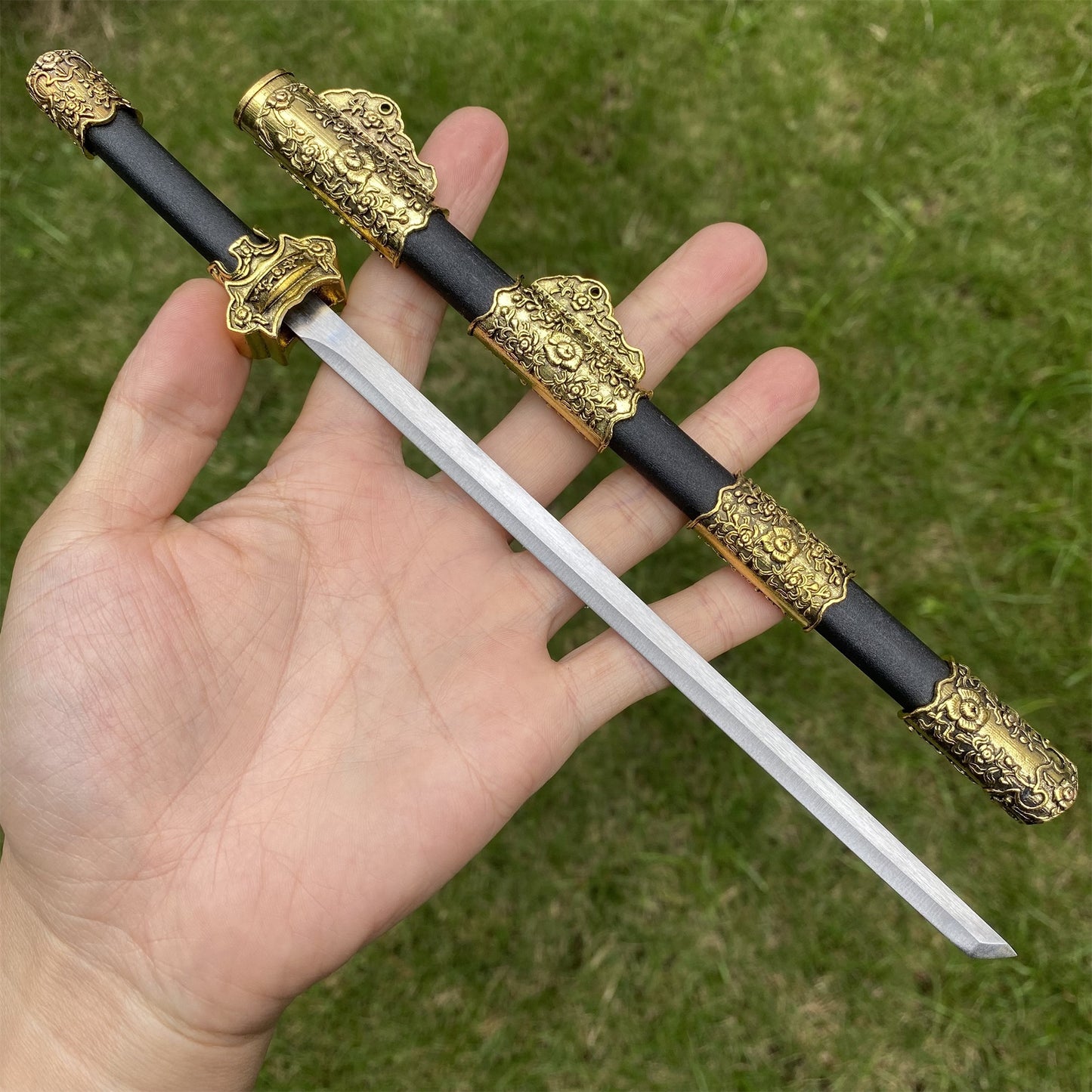 Mini Steel Tang Sword Hand-Forged Tea Knife Replica