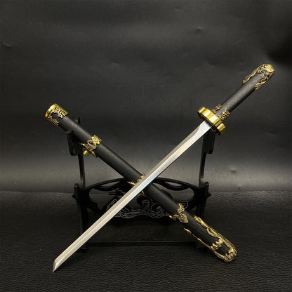 Hand-Forged Steel Tang Sword Tea Knife Replica