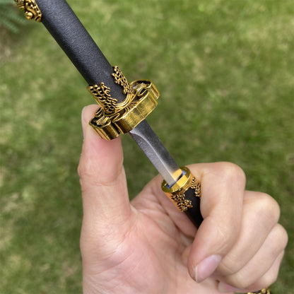 Hand-Forged Steel Tang Sword Tea Knife Replica