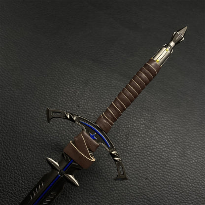 30CM/11.8" Everforged Sword Metal Miniature For Collection