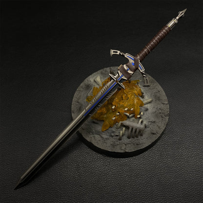 30CM/11.8" Everforged Sword Metal Miniature For Collection