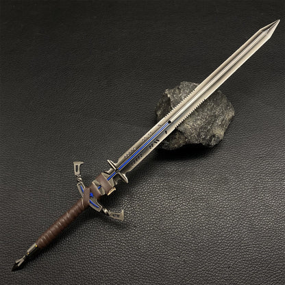 30CM/11.8" Everforged Sword Metal Miniature For Collection