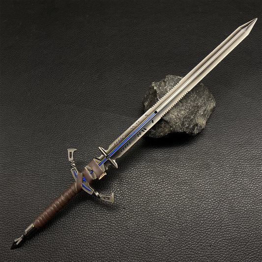 30CM/11.8" Everforged Sword Metal Miniature For Collection