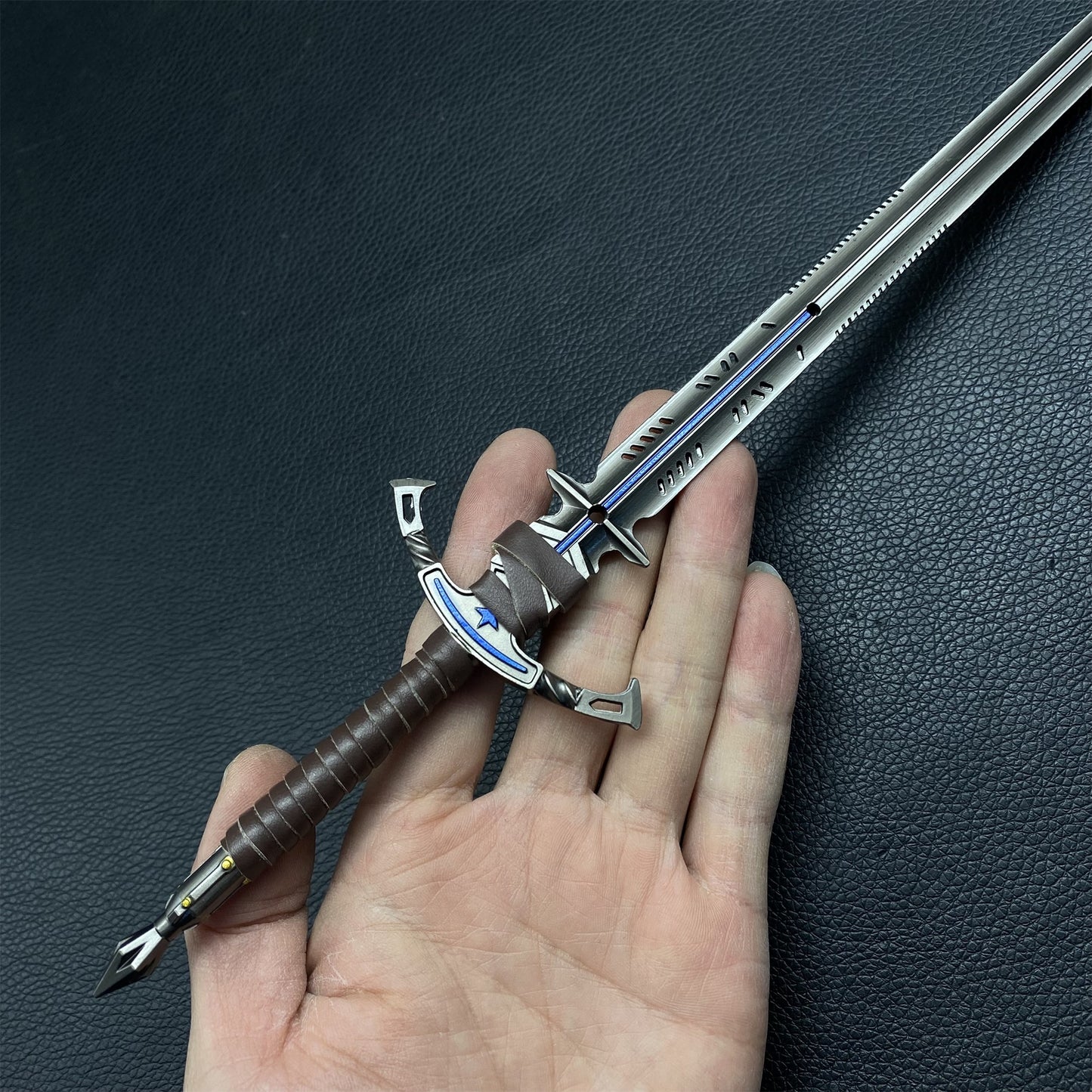 30CM/11.8" Everforged Sword Metal Miniature For Collection