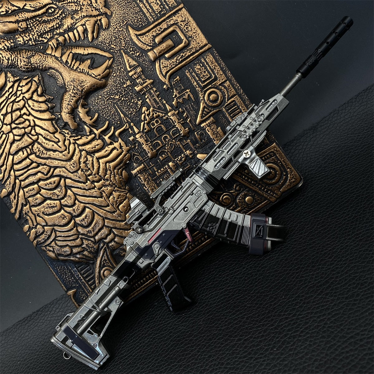 Delta Force Metal Tenglong Assault Rifle Miniature