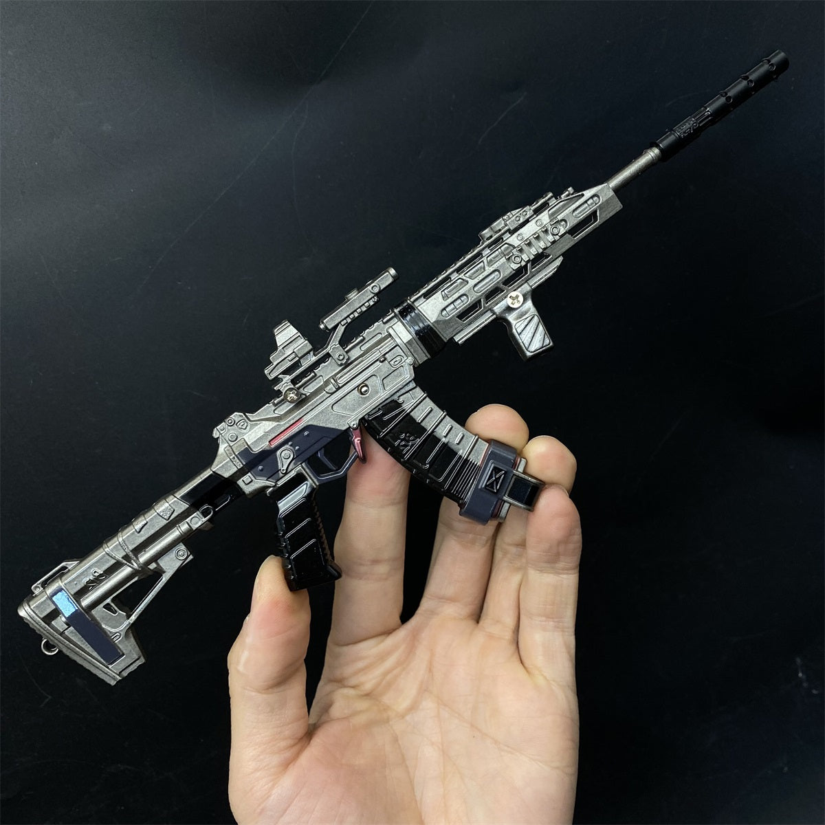 Delta Force Metal Tenglong Assault Rifle Miniature