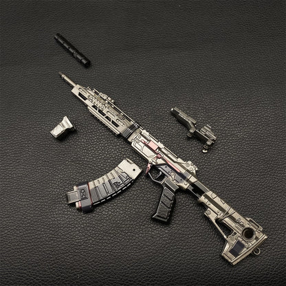 Delta Force Metal Tenglong Assault Rifle Miniature