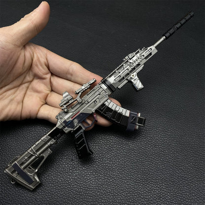 Delta Force Metal Tenglong Assault Rifle Miniature