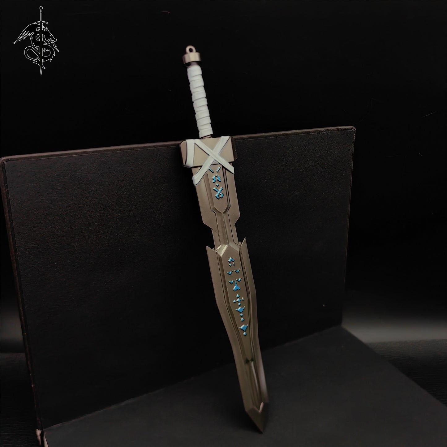 DNF Game Metal Terra Stone Sword Mini Replica