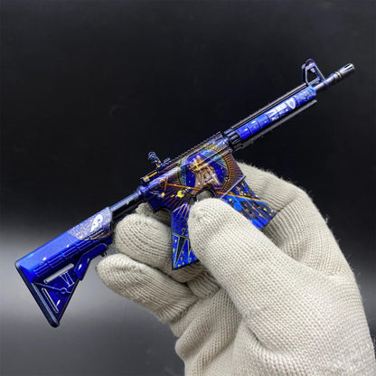 M4A4 The Emperor Mini Game Skin Replica, Game Prop Collectible