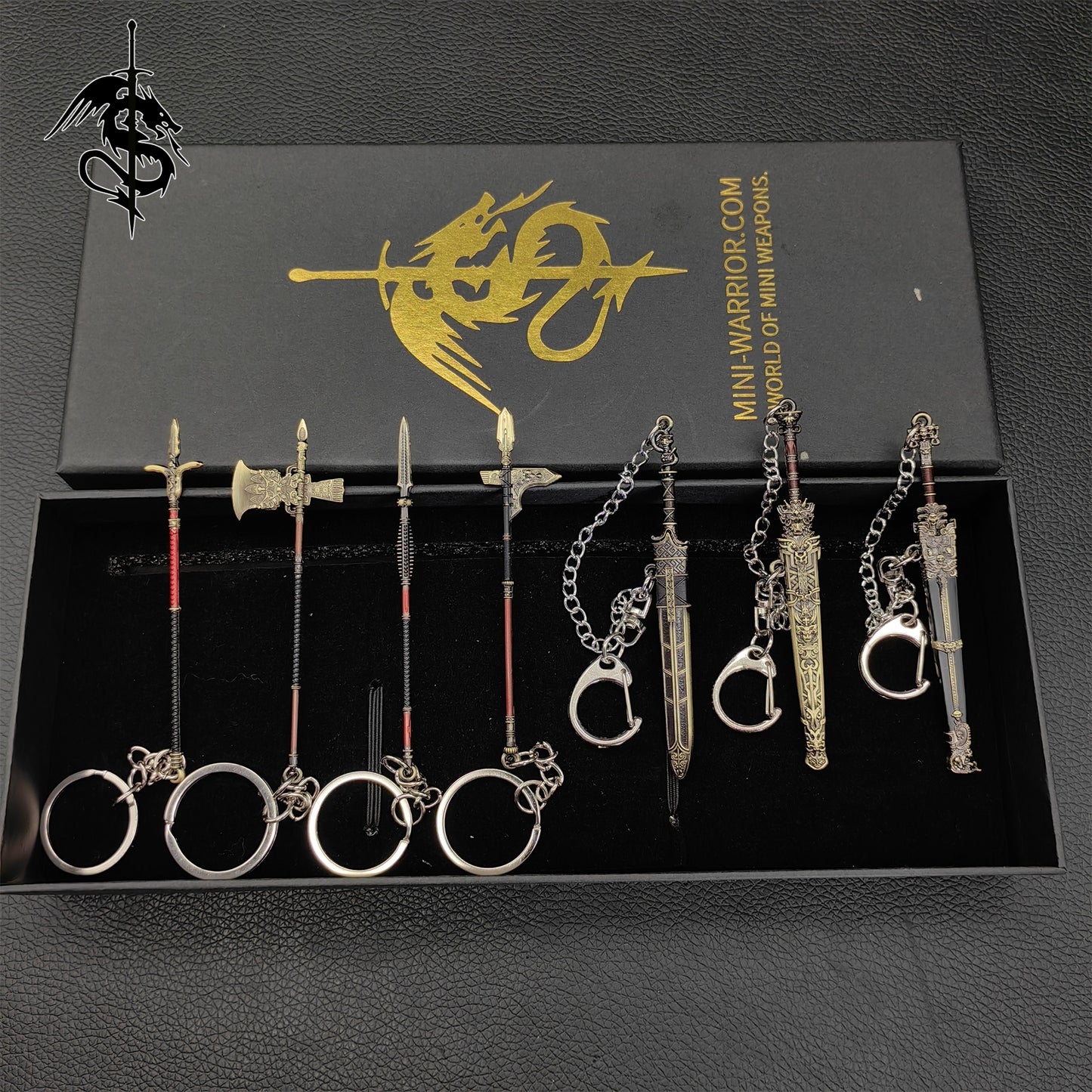 The Investiture of The Gods Mini Swords keychain